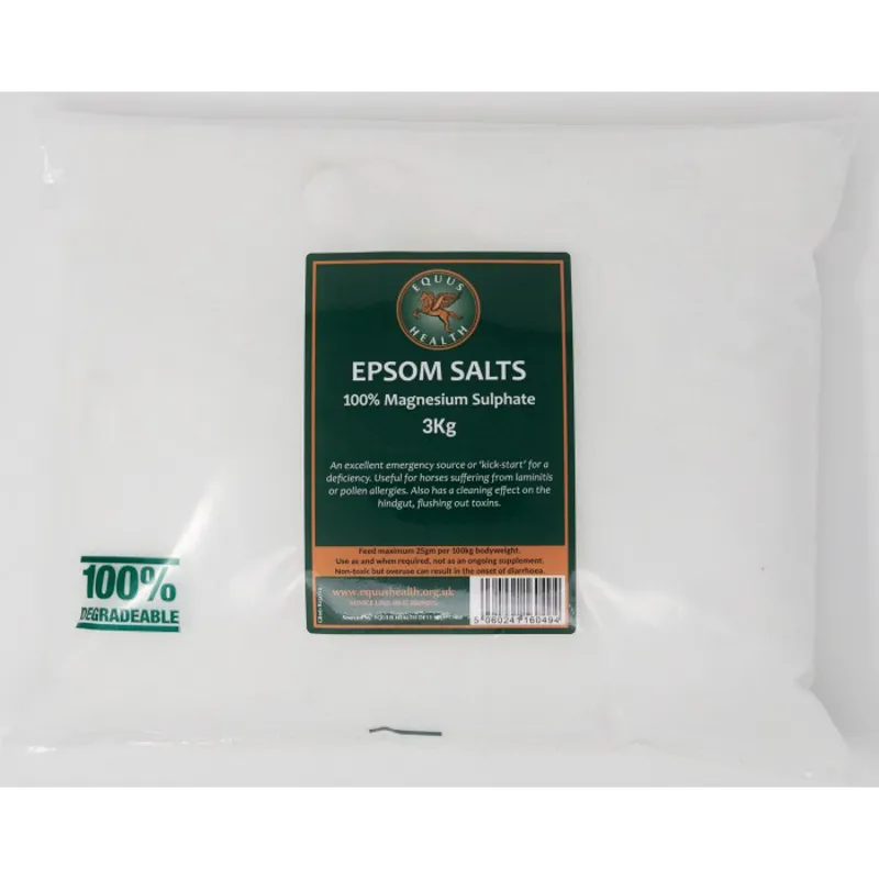 Equus Health Epsom Salts 3kg